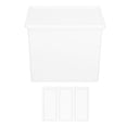 thumbnail image 2 of Boîte de Rangement en Plastique, Boîte de Rangement Robuste pour Bureau pour la Maison S,L, 2 of 8