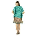 thumbnail image 3 of Short Cotton Maxi Nightwear Phagun Caftan Tunic Bohemian New Dress Kaftan, 3 of 5