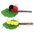 thumbnail image 3 of The product listing you provided appears to be for **cat chew sticks made with felt and silvervine**, designed for **indoor cats and kittens**., 3 of 5