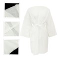 thumbnail image 4 of CRAFTHROU 6 Pcs Absorbent Body Wrap Towel Disposable Robe Spa Wrap for Beauty Salon Sauna Relaxation, 4 of 8