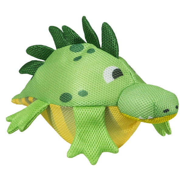 Jouet de Piscine Gonflable 3-D en Alligator Recouvert de Tissu de 7 Po