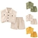 thumbnail image 4 of Odeerbi 1-8 Años Niños Verano Conjuntos Algodón Camisa Sin Mangas Pantalones Cortos Conjunto Camisetas Sin Mangas Conjunto Dos Piezas, 4 of 4