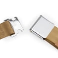 thumbnail image 3 of RetroBelt Tan Aviation 2-Point Retractable Lap Seat Belt With Hardware Safety, 3 of 4