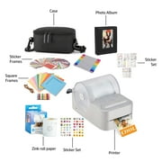 HP Sprocket Panorama Portable Photo Printer, Bluetooth, ZINK Zero Ink, Palm-Sized 2-inch