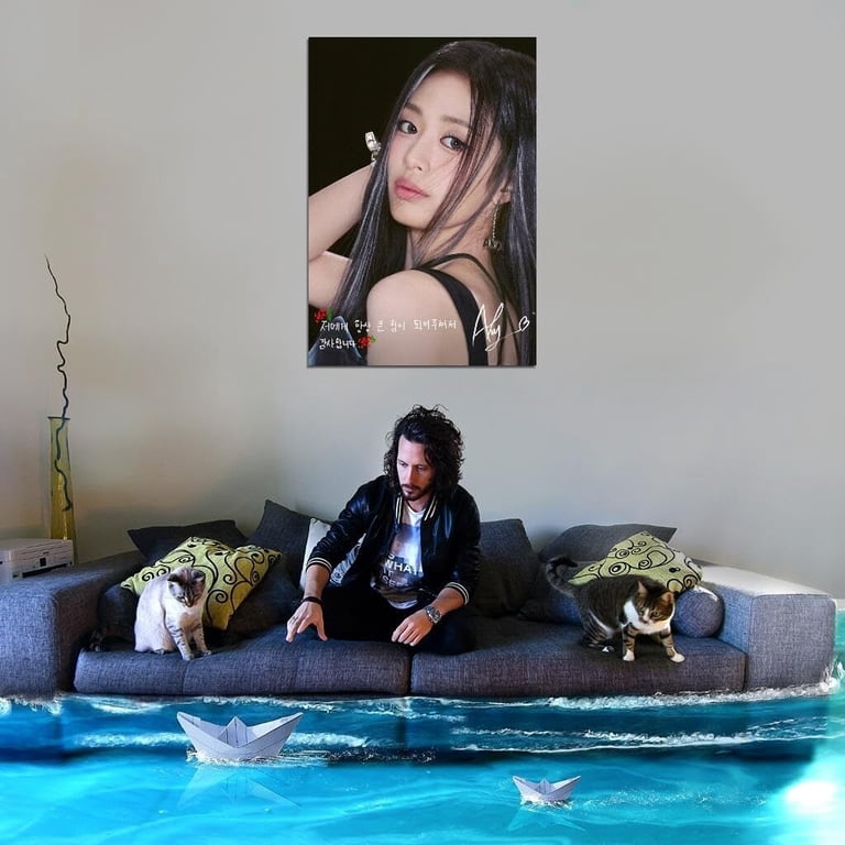 プロジェクト・ヘイル・メアリー ヘイルメアリー　A3 PETポスター 韓国 Babymonster Ahyeon Signature Photo Music Poster K-Pop Home Decor
