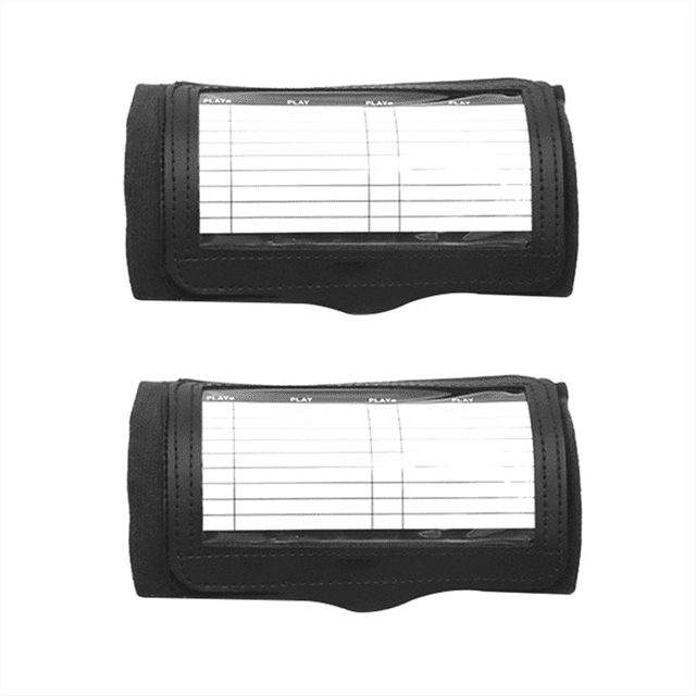 2 Pack Adult Sports Wristbands for Football, Baseball, and Coaching - Arm Bands
