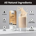 thumbnail image 2 of Slate Milk - High Protein Iced Coffee - Vanilla Latte - 20g Protein, 1g Sugar, 100 Calories - 11 fl oz, 12 Cans, 2 of 5