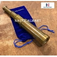 thumbnail image 3 of Maritime Brass Antique Telescope Vintage Functional Spyglass Sailor Gifts, 3 of 7