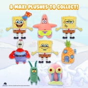 MiraBall SpongeBob Blind Box Surprise Plush Toy with Sticker for Kids, Yellow