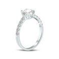 thumbnail image 2 of SZUL Women's 1 3/8 Carat TW Oval Lab Grown Diamond Engagement Ring in 14K White Gold, 2 of 6