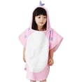 thumbnail image 4 of Kids Capped Beach Towel Cute Horned S Hooded Bathrobe Cloak, 4 of 4