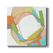 Wexford Home Candy Whorl I-Premium Gallery Wrapped Canvas, 16" x 16" - Ready to Hang