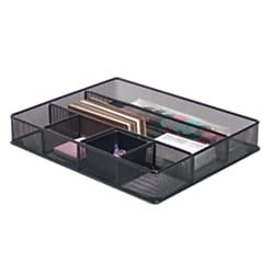 Brenton Studio Metro Mesh Large Drawer Organizer 2 7 16 H X 15 1