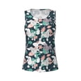 thumbnail image 4 of Gaeub Cute Poodle Dog Women's Workout Tank Tops Lightweight Sleeveless Shirts for Women for Athletic Running Tennis Yoga - X-Large, 4 of 9