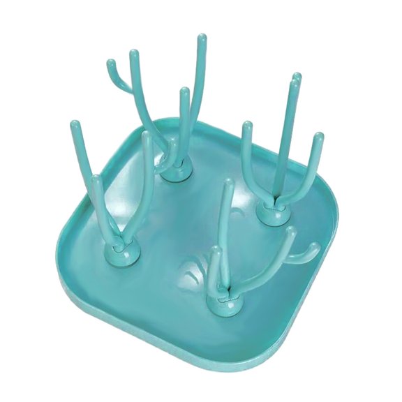 Baby Bottle Drying Rack Small Portable Bottle Dryer Holder Large Capacity Suit for Nipples Cups Pump Parts Accessories