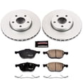 thumbnail image 2 of PowerStop Front Geomet Coated Brake Rotor and Pad Kit Fits: FORD VOLVO Select Models CRK5976, 2 of 5