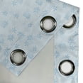 thumbnail image 4 of Ambesonne Grommet Curtain, , 50"x60", Soft Blue and Deep Sky Blue, 4 of 5