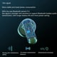 thumbnail image 3 of Reloj PortáTil Auriculares InaláMbricos Bluetooth Semi In Ear Touch Gaming Esports Auriculares de Alcance-Naranja, 3 of 5