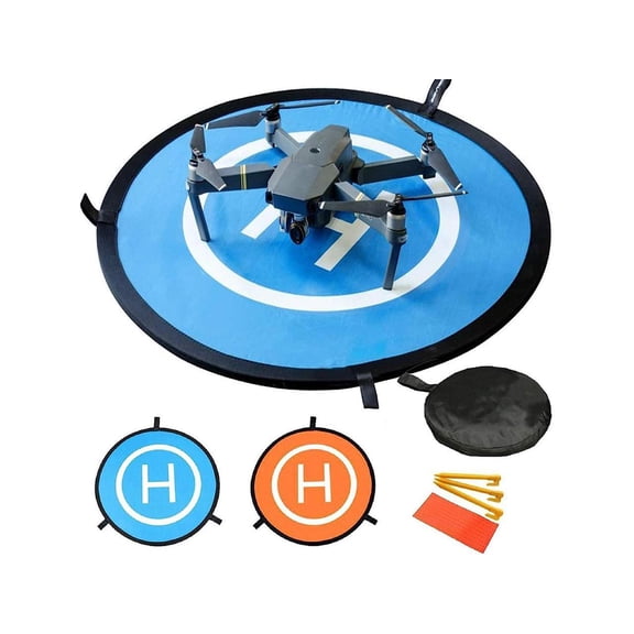 Drone Landing Pad, 30"/75cm Waterproof Portable Foldable Helipad Helicopter Landig Mat for DJI Mavic Pro Phantom 2/3/4/ Pro, RC Drones Helicopter, Mavic Pro, Karma drone, DJI Mavic Air, Inspire