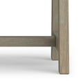 thumbnail image 5 of Sawhorse 22" W SOLID WOOD Modern Industrial End Side Table in Distressed Gray, 5 of 10