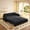 Black, variant on 52.4'' Pull Out Couch Full-Size, Futon Sofa Bed, Convertible Sleeper Sofa Bed with USB Port, Storage Pockets, 2 Pillows, Modern Chenille Loveseat Couches for Living Room, Small Space, Beige