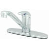 T and S Brass B-2731 Deck Mounted Single Lever Faucet with 9" Swivel Spout, 2.2