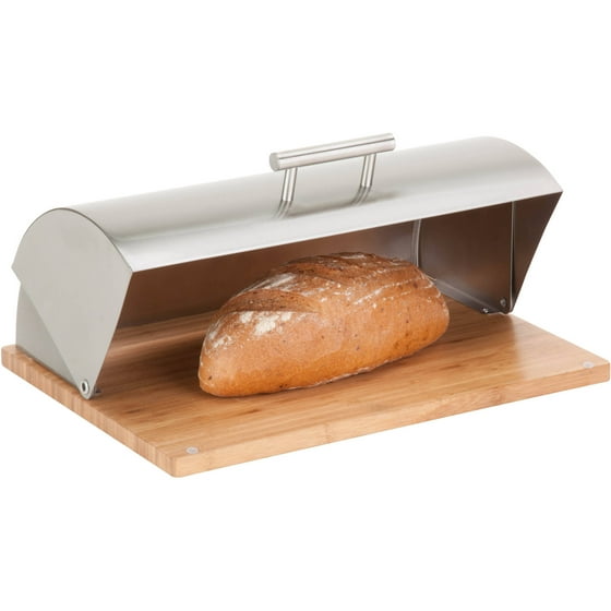 Better Homes and Gardens Stainless Steel Bread Box