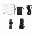 thumbnail image 1 of Luz de Relleno Portátil para Selfis, 60 LED, 3 Modos de Iluminación, para Grabar Videos, Fotos, Maquillaje y Reuniones, Color Negro., 1 of 1
