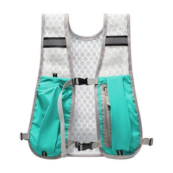 Running Vest Backpack,Lightweight Breathable Pack for Men Women,Adjustable Chest Straps Running Hydration Vest,Water Backpack Running Vest for Running Hiking Cycling Camping