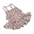 thumbnail image 3 of Vestidos con tirantes para mascotas, estampado de leopardo, corto, suave, transpirable, protección solar, falda de verano para mascotas, 3 of 8