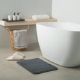 thumbnail image 3 of Mainstays Grey 2-Piece Performance Foam 20"x 32" Bath Rug Set, 3 of 10