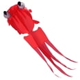 thumbnail image 1 of Graflsoa Cerf-Volant Poisson Rouge Doux avec Poignée à Ficelle de 30m, Grand Rouge, Polyester 210T, 150x330cm, Inclut un Sac de Rangement, 1 of 7