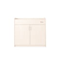 thumbnail image 4 of Foundations SafeSwing Changing Table, Built-In Storage & Soft-Close Hinges, Natural, 4 of 4