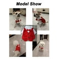 thumbnail image 3 of Dog Wedding Shirt, Dog Tuxedo With Bow Tie, Dog Wedding Formal Suit, Doggie Prince Gentleman Costume for Small Medium Dogs Red 2XL, 3 of 4