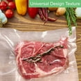 thumbnail image 2 of FungLam 4 Roll 11"x20' Vacuum Sealer Bags Food Saver Embossed Bag Combo Vacuum Seal Rolls for Food, Clear, 2 of 5