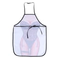 thumbnail image 4 of Delantal de cocina divertido 3D Delantal sexy para hombre y mujer Delantal impermeable (Mujer de encaje negro), 4 of 9