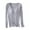 Dark Gray, variant on Kaemgyyd Sleep Shirts for Women Comfortable Long Sleeve Sleepwear Plus Size Nightdress Fall Fashion Nightgown with Built in Bra