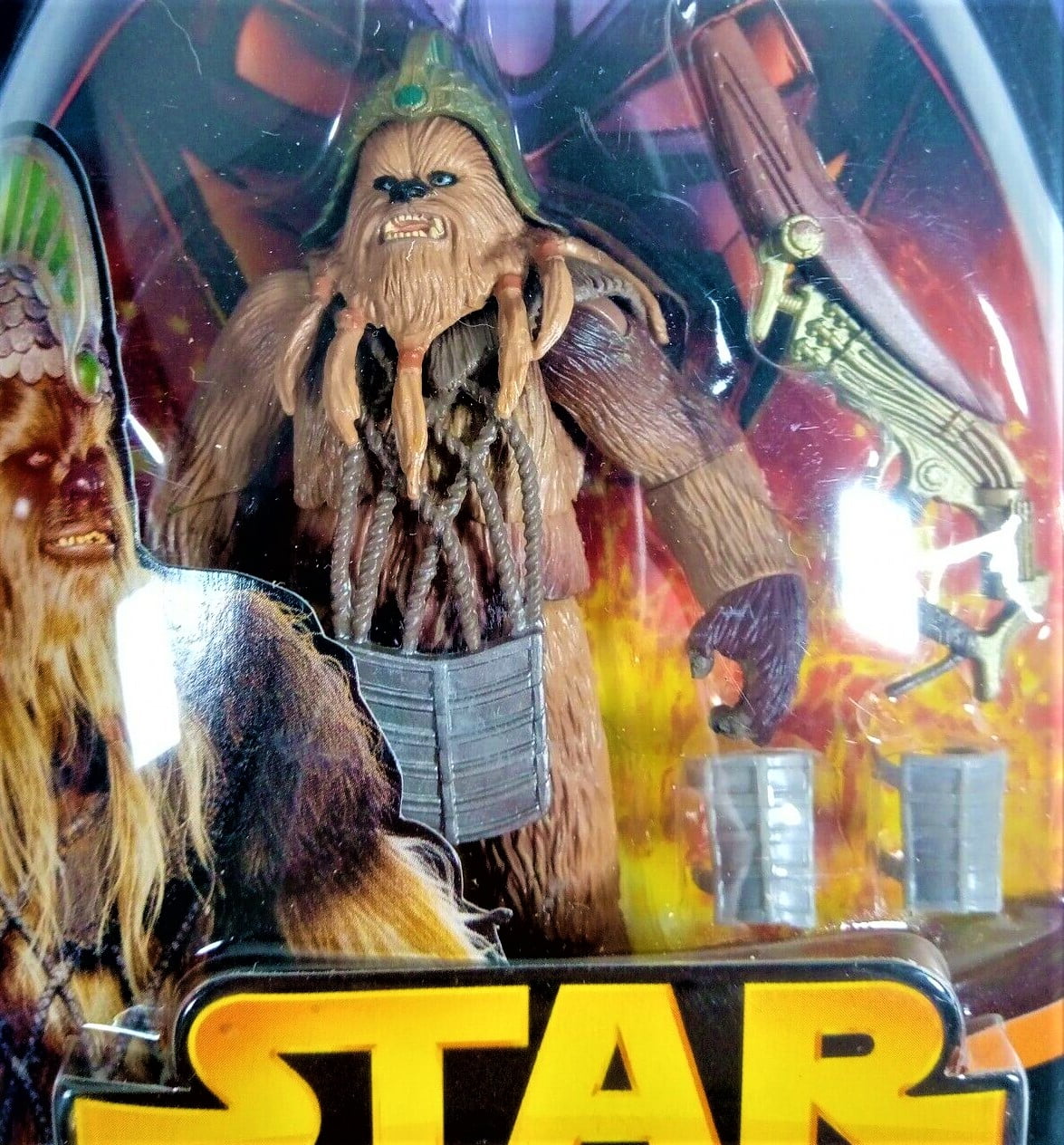 Star Wars Revenge of the Sith 2005 Wookiee Warrior Action