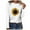 White, variant on Dyfzdhu Womens Long Sleeve T Shirts Trendy Sunflower Graphic Tees Crew Neck Sweatshirt Tunic Tops Black