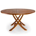 thumbnail image 2 of Table Pliante Ronde en Teck de 4 Pieds, 2 of 2