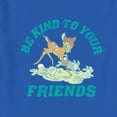 thumbnail image 2 of Toddler's Bambi Be Kind to Your Friends Graphic Tee Royal Blue 4T, 2 of 3