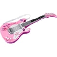 thumbnail image 3 of Guitarra para niños para niñas y niños, guitarra de juguete, guitarra rosa, instrumentos musicales, regalo de cumpleaños, fiesta para niños Shuxiu Wang 8390615163996, 3 of 5