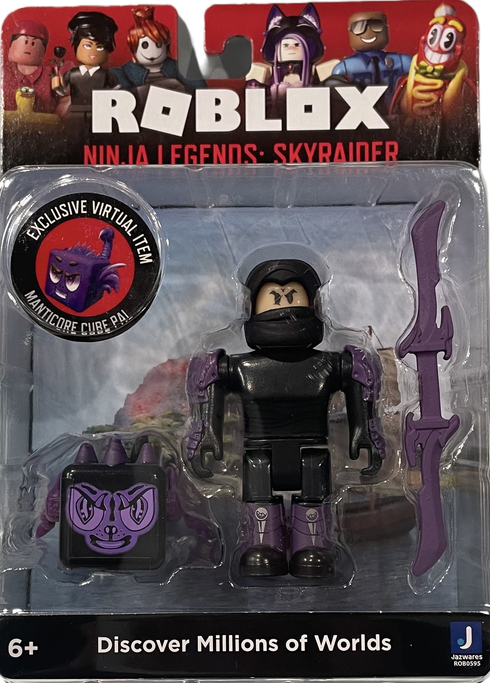 ROBLOX - Core Figures 3", 1Fig, Ninja Legends: Skyraider - Walmart.com