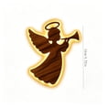 thumbnail image 3 of 3D Light‑Up Wooden Angel Wall Decor (Set of 7), Remote‑Controlled Warm Backlit Peel & Stick Entryway Glow, Handmade Real Wood LED Christmas Wall Decor for Living Room, Bedroom, Fireplace, 3 of 6