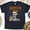 Navy, variant on Spooky Momster T-Shirt | Cute Skeleton Drinking Coffee Graphic Tee for Women, White, Size S