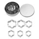 thumbnail image 4 of Aparatos de cocina, accesorios de cocina, utensilios de cocina, juego de cortadores de herramientas de cocina, 6 piezas cortadores de panqueques para el Día de San Valentín, fiestas de cumpleaños, mol, 4 of 9