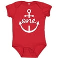 thumbnail image 3 of Inktastic 1st Birthday Anchor Nautical Boys or Girls Baby Bodysuit, 3 of 5