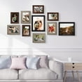 thumbnail image 3 of Picture Frames Collage Wall Decor 10-Pack, Gallery Wall Frame Set with 8x10 5x7 4x6 Frames in 3 Different Finishes, 3 of 4