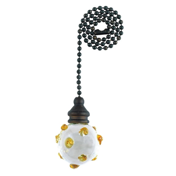 WESTINGHOUSE LIGHTING CORP 77118 12" Orb/AMB PullChain