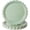 Green, variant on 50Pcs 7in Scalloped Disposable Paper Plates Dessert Cake Party Plates for Wedding,Bridal Shower Birthday Party Supplies (Green)